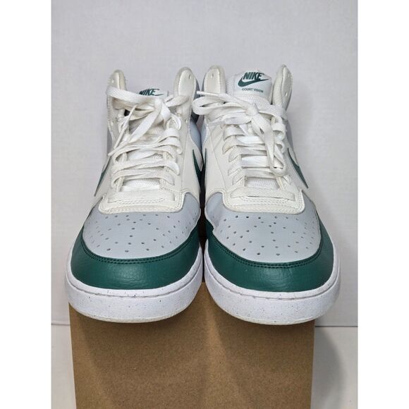Nike Court Vision Mid Next Nature Sneakers | Men\'s Size 13 | Green Gray main image 8